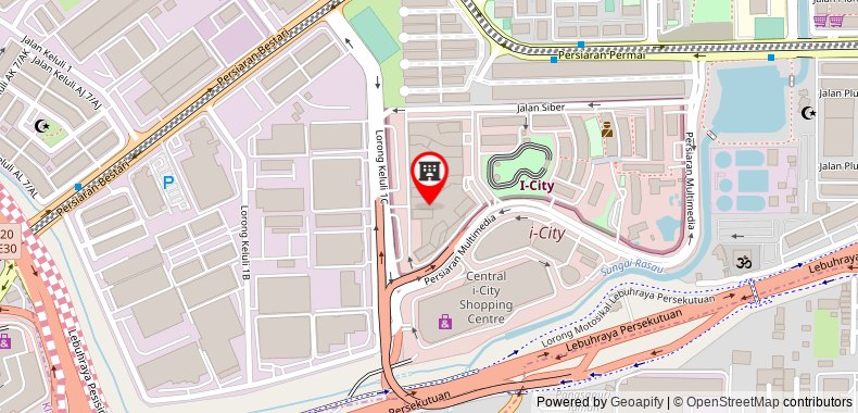 ZEN Home i-City Shah Alam on maps