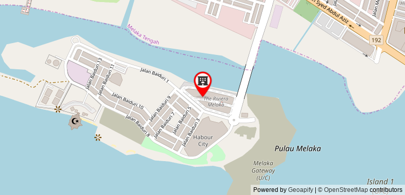 Kaizen Hotel  & Suites Melaka on maps