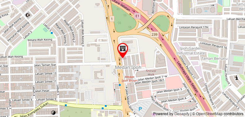 Ipoh Times Inn Hotel on maps