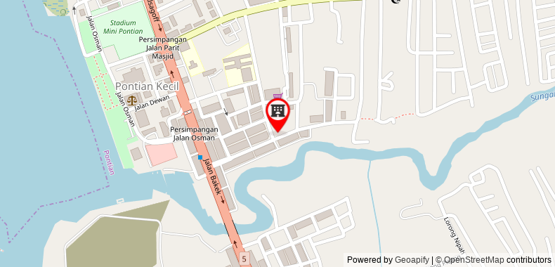 OYO Capital O 89905 T5 Boutique Hotel on maps