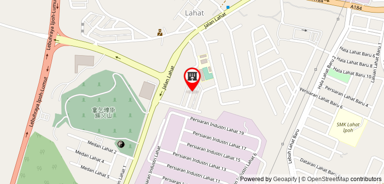 Bản đồ đến Lanesra House @ Lahat (7pax)