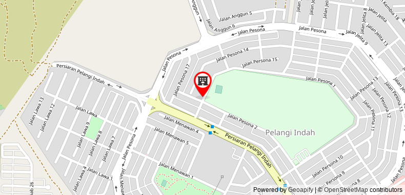 Bản đồ đến D Villa / Pelangi Indah JB / Event House / 18 pax