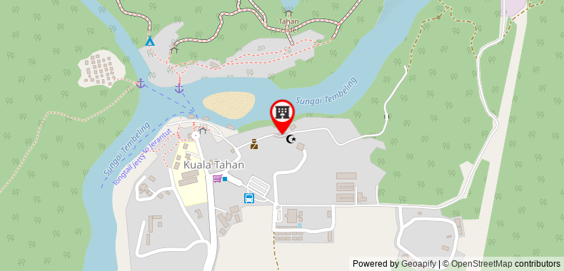Agosto Taman Negara Hostel on maps