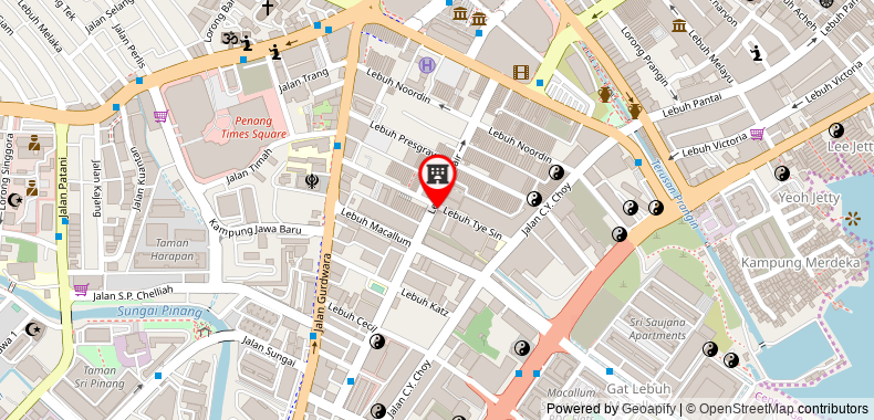 Bản đồ đến Khách sạn Super 8 @ Georgetown