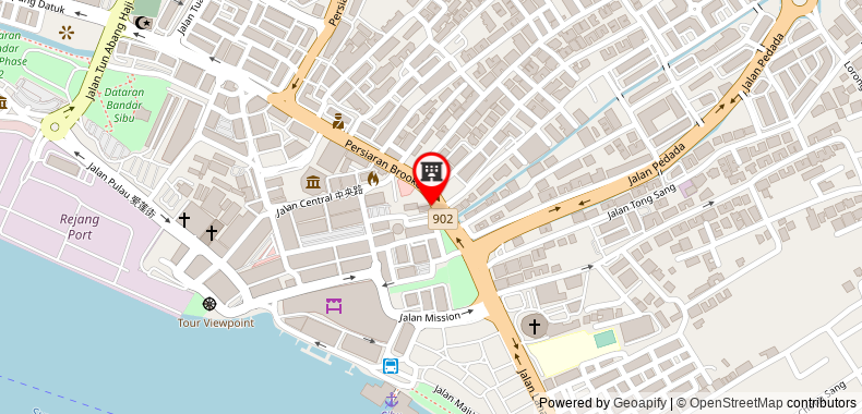 Bản đồ đến Khách sạn Premier Sibu