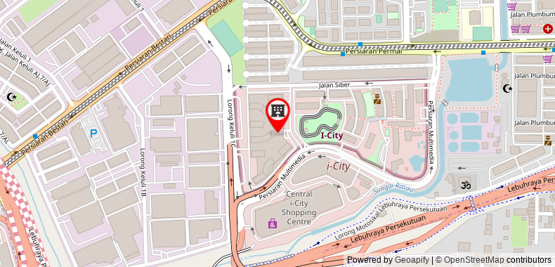 Bản đồ đến Tasneem Guesthouse @ i-suite, i-city