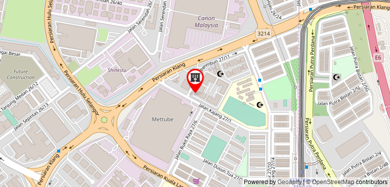 Bản đồ đến Khách sạn Nexus Business Suite Shah Alam