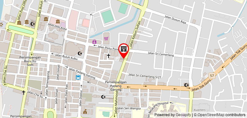 Bản đồ đến Khách sạn Kenangan