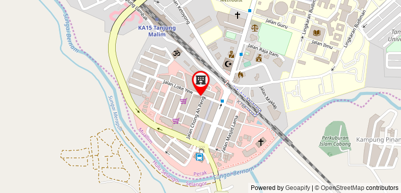 Bản đồ đến Khách sạn Tanjong
