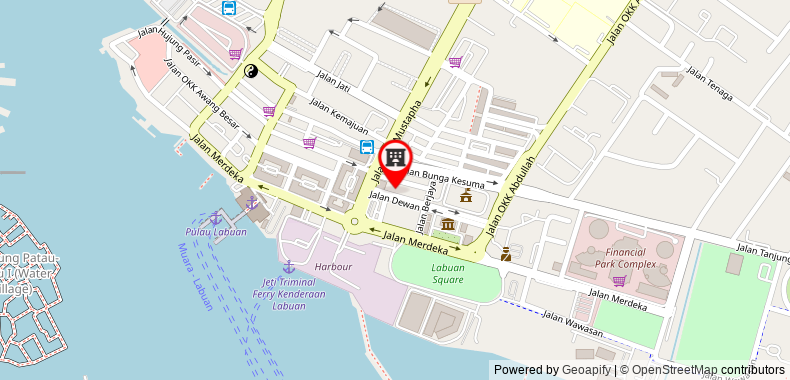Bản đồ đến Khách sạn SARA