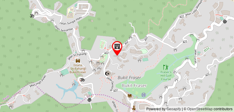 Bản đồ đến Hills Sanctuary Retreat, B7-3A-2 (Silverpark)