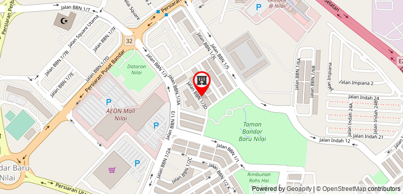 N9 Business Hotel on maps