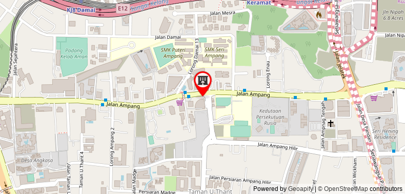 Ambassador Row Hotel Suites by Lanson Place on maps