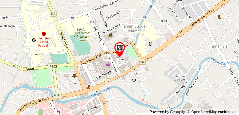 Bản đồ đến Khách sạn OYO 90039 COOP KANGAR