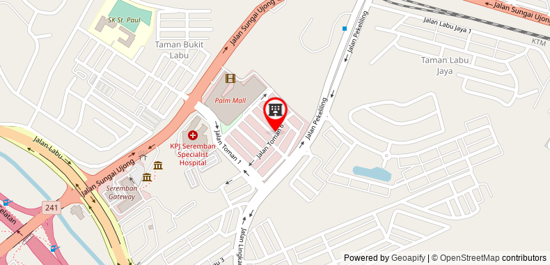 Bản đồ đến Khách sạn Sri Mutiara