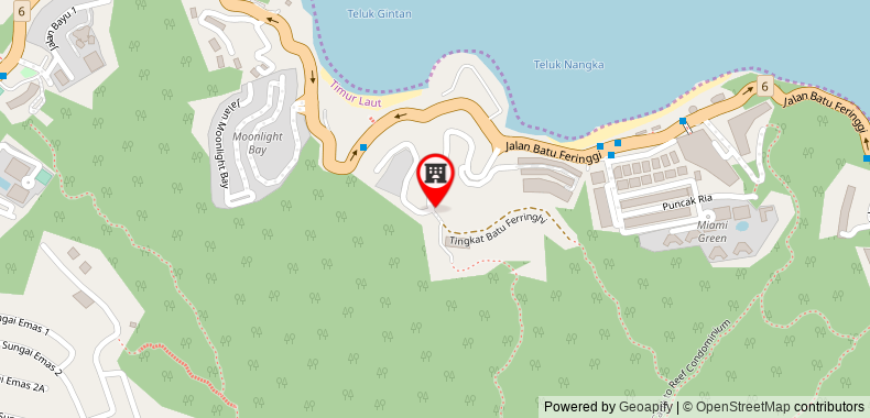 Hilltop Villa One Penang by Plush on maps