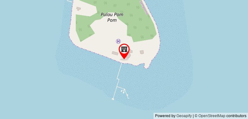 Bản đồ đến Pom Pom Island Resort
