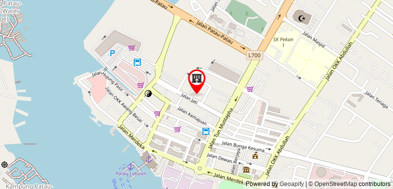 Bản đồ đến Khách sạn OYO 90411 Perdana Labuan