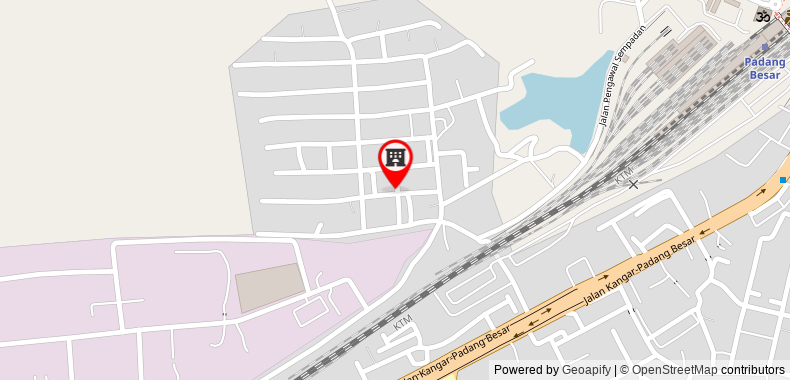 Bản đồ đến Firdaus Guesthouse | FREE WiFi | Near ETS Station