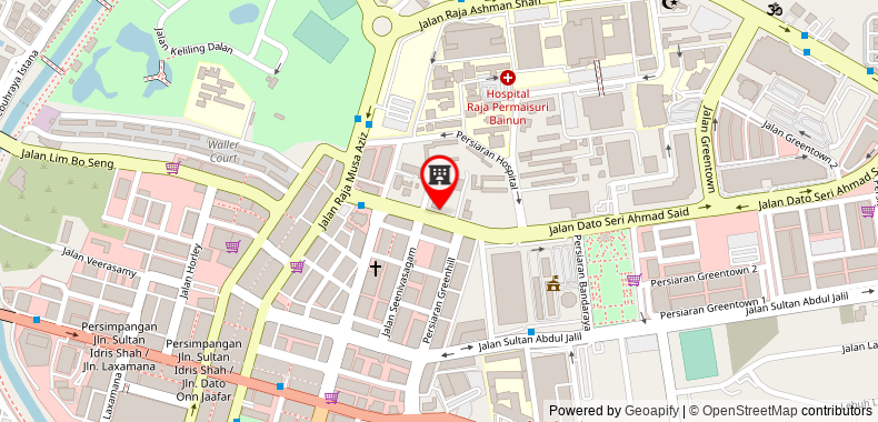 Tower Regency Hotel & Apartments on maps