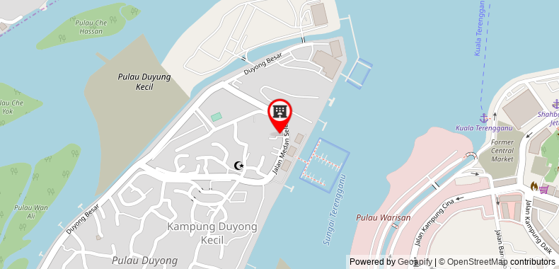 Bản đồ đến Duyong Marina and Resort
