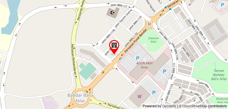 Hotel Golden View Nilai on maps