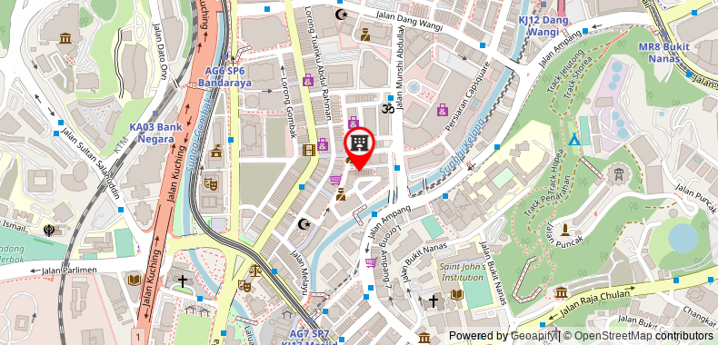 Bản đồ đến Khách sạn SPOT ON 89962 Perfect Class
