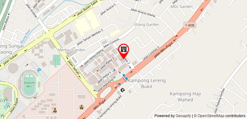 Bản đồ đến Welcome Inn by Evernent @ Pelita Commercial Centre