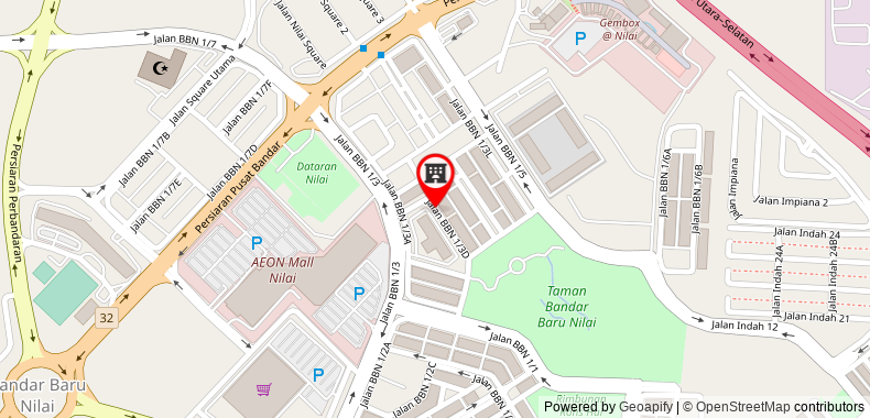 OYO 43955 N9 Business Hotel on maps