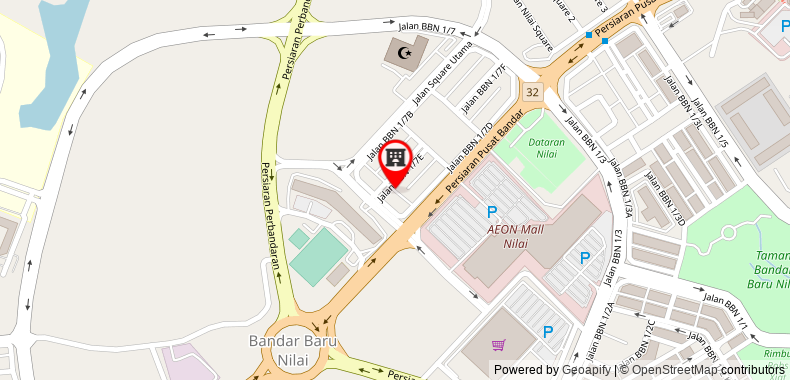 Bản đồ đến Khách sạn Bin Hashim