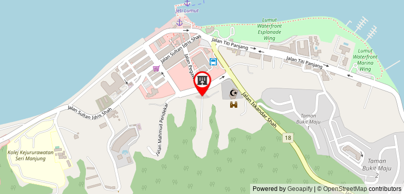 Bản đồ đến Marina Cove Resort Homestay @lumut - 4