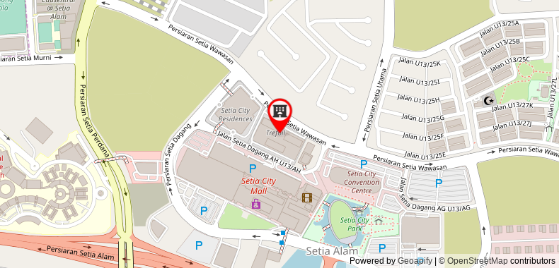 Setia Inn Suites Service Residence on maps