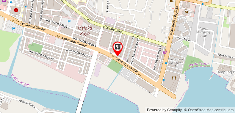 Bản đồ đến Comfy & Clean House @ Malacca City (7 Guest)