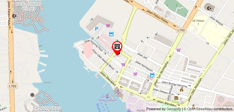 Bản đồ đến Khách sạn SPOT ON 89863 Fah Fah