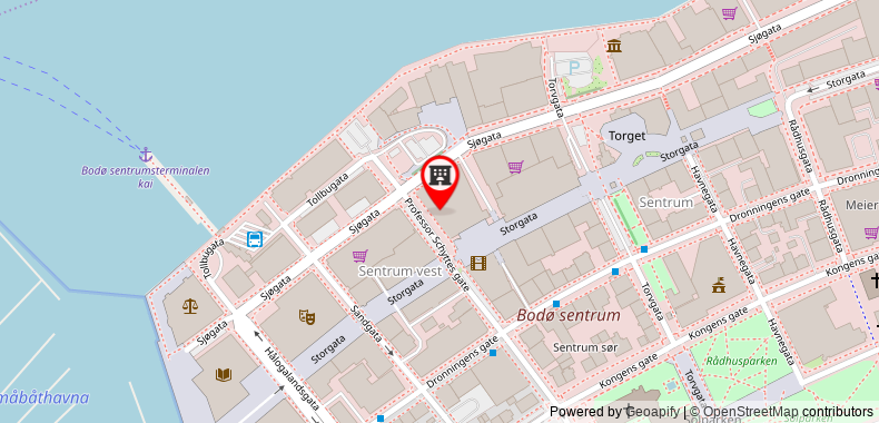 Clarion Collection Hotel Grand Bodo on maps