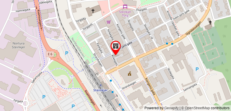 Quality Hotel Grand Steinkjer on maps