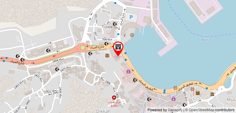 Bản đồ đến Khách sạn Naseem