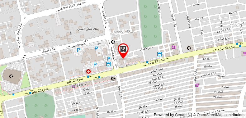 Bản đồ đến Star Emirates Downtown