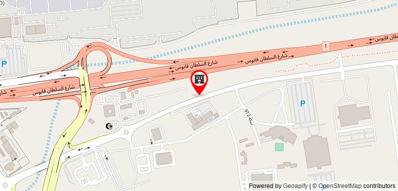 Bản đồ đến Novotel Muscat Airport