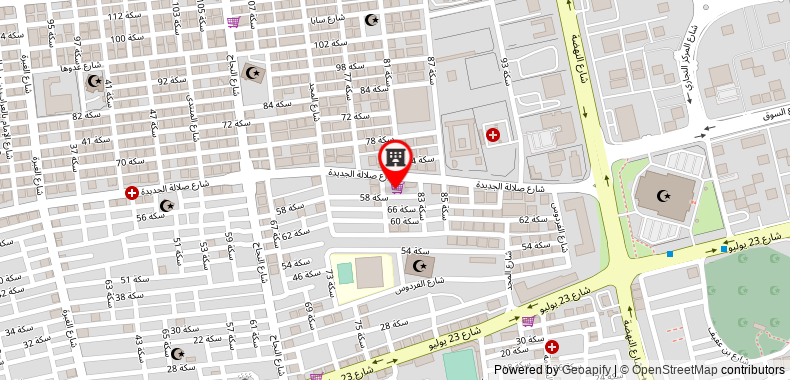Star Emirates Furnished Apartment on maps