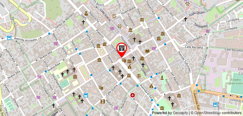 在地图上查看阿爾馬斯庫斯科廣場酒店