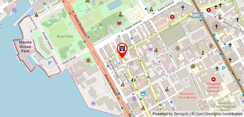 在地图上查看OYO-722懶帽旅館和酒吧
