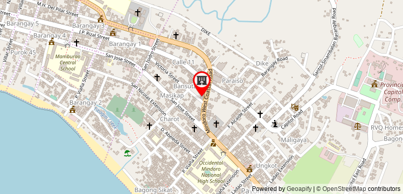 Bản đồ đến Khách sạn La Gensol