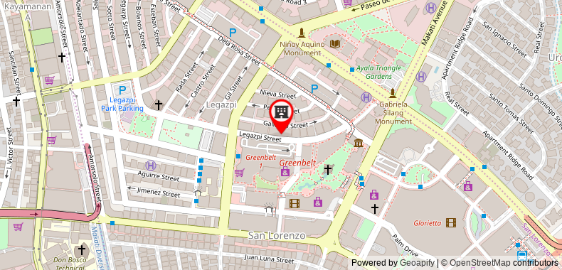 Bản đồ đến Makati Diamond Residences