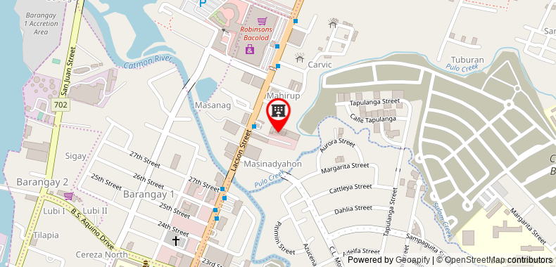 Bản đồ đến Khách sạn MO2 Westown Mandalagan
