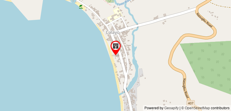 Bản đồ đến Layolayo Beach Cove Resort