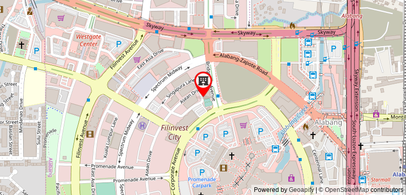 Vivere Hotel on maps