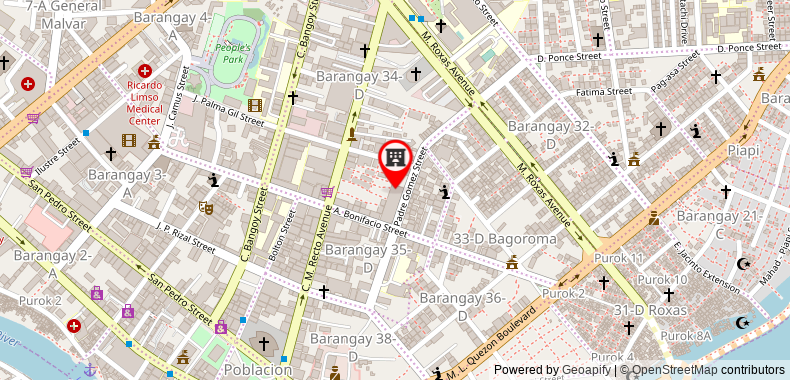 Bản đồ đến Khách sạn OYO 414 Humberto's