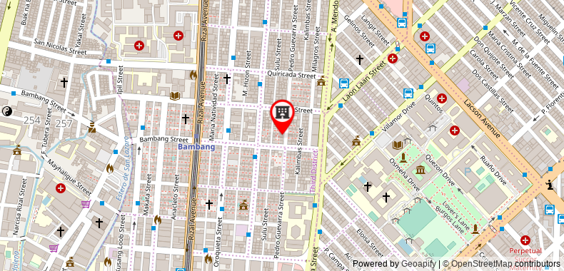 Bản đồ đến RedDoorz @ El Grande Inn Santa Cruz Manila