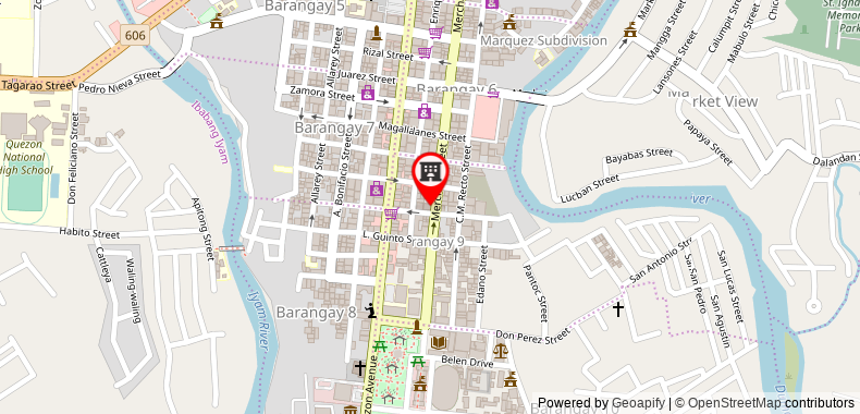 Urbantel Hotel on maps